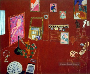 Das Rote Studio abstrakte fauvism Henri Matisse Ölgemälde